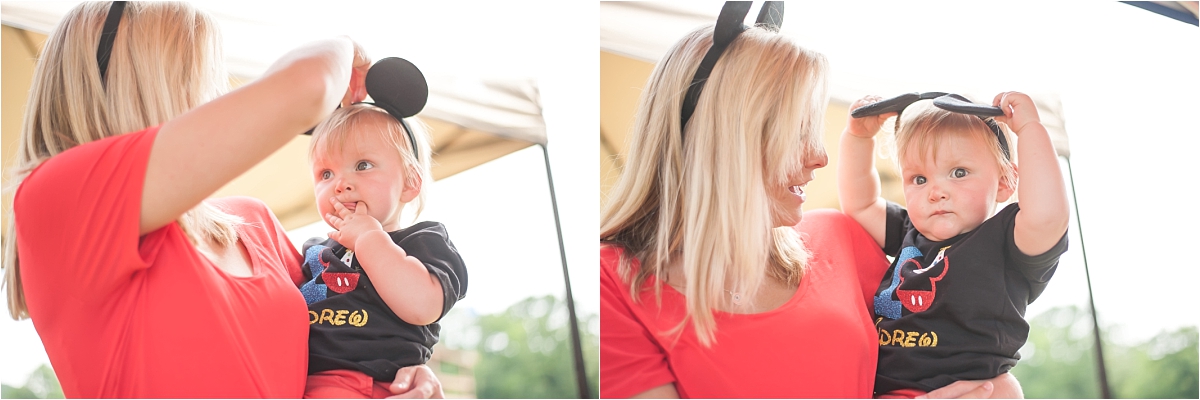Mickey Mouse club house 1st birthday party